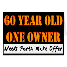60 Year Old, One Owner - Needs Parts, Make Offer Card