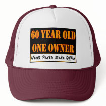 60 Year Old, One Owner - Needs Parts, Make Offer Mesh Hat