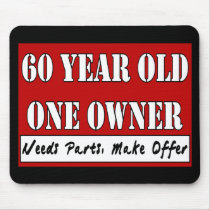 60 Year Old, One Owner - Needs Parts, Make Offer Mouse Mats