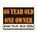 60 Year Old, One Owner - Needs Parts, Make Offer Postcards