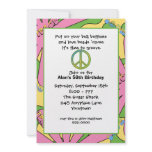 60s Birthday Party Invitation