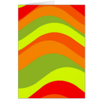 60's Design Greeting Card