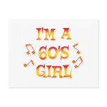 60s Girl postcards