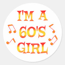 60s Girl stickers