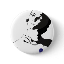 60's Lady Button
