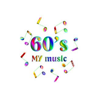 60s Music Lover postcard