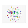 60s Music Lover Postcard