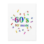 60s Music Lover postcards