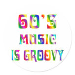 60s Music Stickers