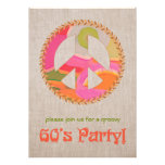 60's Party Invitation