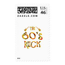 60's Rock Postage Stamps
