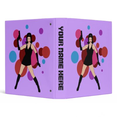60's Spy Girl Binder by JerryLambert