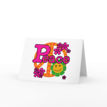 60s Style Peace Cards