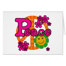 60s Style Peace Cards