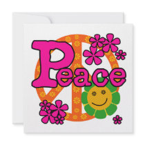 60s Style Peace T-shirts and Gifts Announcement