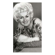 '60s Tattooed Lady business cards