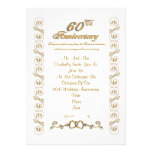 60th anniversary party invitation invitations
