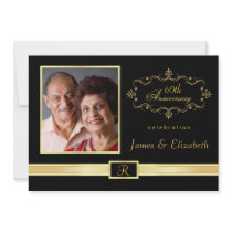 60th Anniversary Party Invitations - with Photo by SquirrelHugger 60th Anniversary Party Invitations - with Photo