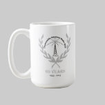 60th Anniversary Silver Mug mugs