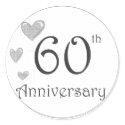 60th anniversary stickers