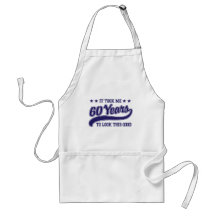 60th Birthday Apron