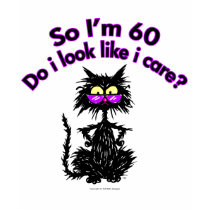 60th Birthday Cat Gifts t-shirts