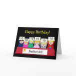 60th Birthday Customizable Cards
