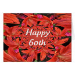 60th Birthday for Her Card
