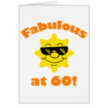 60th Birthday Gag Gift Card