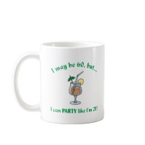 60th Birthday Gag Gift Coffee Mugs