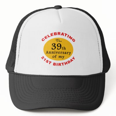 60th Birthday Gag Gifts hats