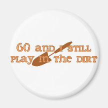 60th Birthday Gardening Magnets