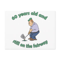 60th Birthday Golfer Gag Gift postcards by birthdaygifts 60th Birthday Golfer Gag Gift postcards