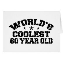 60th Birthday Greeting Card