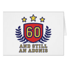 60th Birthday Greeting Cards