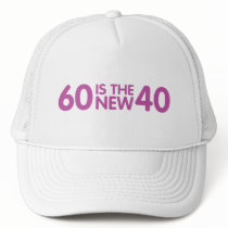 60th birthday trucker hat