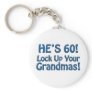 60th Birthday Keychains
