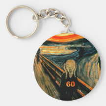 60th Birthday Keychain