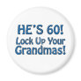 60th Birthday Refrigerator Magnets
