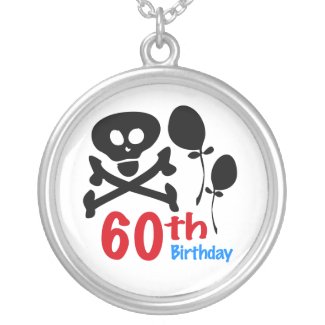 60th Birthday Necklace necklace