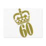 60th Birthday - Number – Sixty Postcards