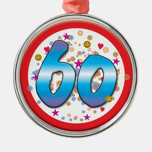 60th birthday christmas tree ornament 60th birthday christmas tree ornament
