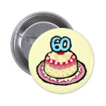 60th Birthday Party Button