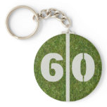 60th Birthday Party Favor Key Chain