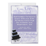60th Birthday Party Invitations