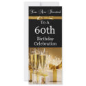 60th Birthday Party Personalized Invitation by NightSweatsDiva 60th Birthday Party Personalized Invitation