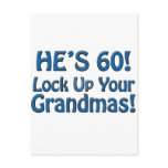 60th Birthday Postcards