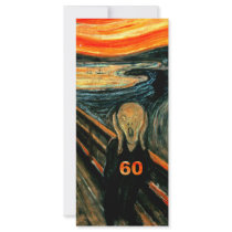60th Birthday Personalized Rack Card