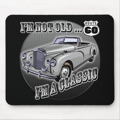 60th Birthday T-shirts and Gifts Mouse Mat by birthday_gifts