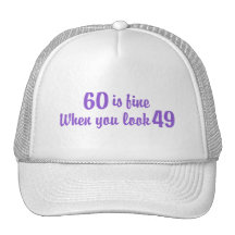 60th Birthday Trucker Hat